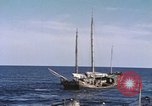 Standbild japanische Segeln junk Pazifik, 1945, aus Sekunde 23 historischem Filmmaterial Videoclip 65675075965