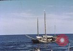 Standbild japanische Segeln junk Pazifik, 1945, aus Sekunde 28 historischem Filmmaterial Videoclip 65675075965