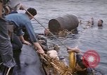 Image of Japanese prisoners Pacific Ocean, 1945, second 55 stock footage video 65675075966