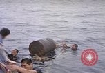 Image of Japanese prisoners Pacific Ocean, 1945, second 59 stock footage video 65675075966
