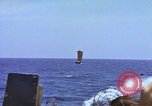 Image of traditional Korean fishing boat Pacific Ocean, 1945, second 58 stock footage video 65675075968