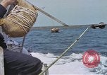 Image of American submarine at sea Pacific Ocean, 1945, second 8 stock footage video 65675075969