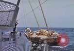 Image of American submarine at sea Pacific Ocean, 1945, second 19 stock footage video 65675075969