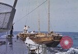 Image of American submarine at sea Pacific Ocean, 1945, second 21 stock footage video 65675075969