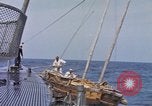 Image of American submarine at sea Pacific Ocean, 1945, second 22 stock footage video 65675075969