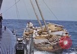 Image of American submarine at sea Pacific Ocean, 1945, second 24 stock footage video 65675075969