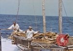 Image of American submarine at sea Pacific Ocean, 1945, second 29 stock footage video 65675075969