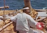 Image of American submarine at sea Pacific Ocean, 1945, second 32 stock footage video 65675075969