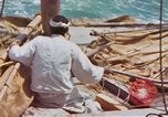 Image of American submarine at sea Pacific Ocean, 1945, second 34 stock footage video 65675075969