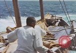 Image of American submarine at sea Pacific Ocean, 1945, second 36 stock footage video 65675075969
