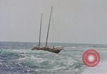 Image of American submarine at sea Pacific Ocean, 1945, second 52 stock footage video 65675075969