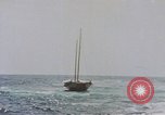 Image of American submarine at sea Pacific Ocean, 1945, second 56 stock footage video 65675075969