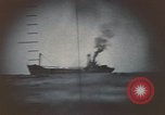 Image of cargo ship Pacific Ocean, 1945, second 25 stock footage video 65675075976