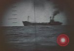 Image of cargo ship Pacific Ocean, 1945, second 29 stock footage video 65675075976