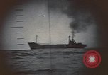 Image of cargo ship Pacific Ocean, 1945, second 38 stock footage video 65675075976