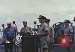 Image of Fleet Admiral Chester William Nimitz Guam, 1945, second 4 stock footage video 65675075994
