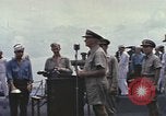Image of Fleet Admiral Chester William Nimitz Guam, 1945, second 6 stock footage video 65675075994