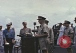 Image of Fleet Admiral Chester William Nimitz Guam, 1945, second 7 stock footage video 65675075994