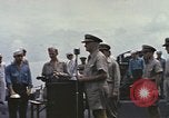 Image of Fleet Admiral Chester William Nimitz Guam, 1945, second 8 stock footage video 65675075994