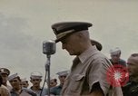 Image of Fleet Admiral Chester William Nimitz Guam, 1945, second 56 stock footage video 65675075994