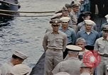 Image of Fleet Admiral Chester William Nimitz Guam, 1945, second 27 stock footage video 65675075995