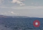 Image of USS Bowfin in surface gunnery practice Guam, 1945, second 10 stock footage video 65675075996