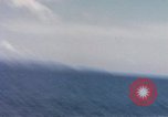 Image of USS Bowfin in surface gunnery practice Guam, 1945, second 13 stock footage video 65675075996