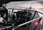 Image of USS Bowfin in surface gunnery practice Guam, 1945, second 14 stock footage video 65675075996