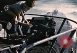 Image of USS Bowfin in surface gunnery practice Guam, 1945, second 16 stock footage video 65675075996