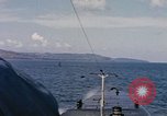 Image of USS Bowfin in surface gunnery practice Guam, 1945, second 17 stock footage video 65675075996