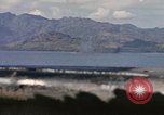 Image of USS Bowfin in surface gunnery practice Guam, 1945, second 50 stock footage video 65675075996