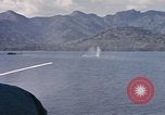 Image of USS Bowfin in surface gunnery practice Guam, 1945, second 62 stock footage video 65675075996