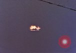 Image of A ship in flames at night Pacific Ocean, 1945, second 1 stock footage video 65675075997