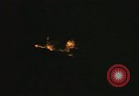 Image of A ship in flames at night Pacific Ocean, 1945, second 28 stock footage video 65675075997