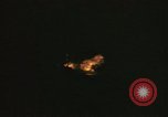 Image of A ship in flames at night Pacific Ocean, 1945, second 39 stock footage video 65675075997