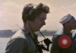 Standbild USS Saratoga Pearl Harbor Hawaii USA, 1945, aus Sekunde 23 historischem Filmmaterial Videoclip 65675076018