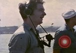 Standbild USS Saratoga Pearl Harbor Hawaii USA, 1945, aus Sekunde 28 historischem Filmmaterial Videoclip 65675076018