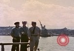 Standbild USS Saratoga Pearl Harbor Hawaii USA, 1945, aus Sekunde 32 historischem Filmmaterial Videoclip 65675076018