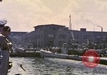 Standbild USS Saratoga Pearl Harbor Hawaii USA, 1945, aus Sekunde 52 historischem Filmmaterial Videoclip 65675076018