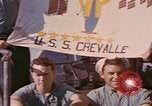 Immagine di Sommergibile USS Crevalle (SS-291) Oceano Pacifico, 1945, secondo 14 filmato di repertorio 65675076021