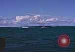 Image of two submarines underway Pacific Ocean, 1948, second 9 stock footage video 65675076031