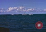 Image of two submarines underway Pacific Ocean, 1948, second 15 stock footage video 65675076031