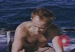 Image of two submarines underway Pacific Ocean, 1948, second 25 stock footage video 65675076031