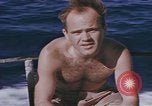 Image of two submarines underway Pacific Ocean, 1948, second 27 stock footage video 65675076031