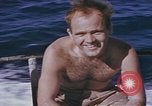Image of two submarines underway Pacific Ocean, 1948, second 28 stock footage video 65675076031