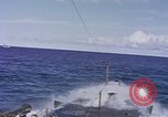 Image of two submarines underway Pacific Ocean, 1948, second 36 stock footage video 65675076031