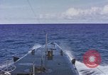 Image of two submarines underway Pacific Ocean, 1948, second 45 stock footage video 65675076031