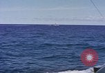 Image of two submarines underway Pacific Ocean, 1948, second 57 stock footage video 65675076031