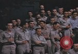 Immagine di US Naval ufficiali pongono a Yokosuka base sottomarina Yokosuka iJapan, 1945, secondo 7 filmato di repertorio 65675076033
