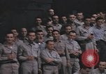 Immagine di US Naval ufficiali pongono a Yokosuka base sottomarina Yokosuka iJapan, 1945, secondo 10 filmato di repertorio 65675076033